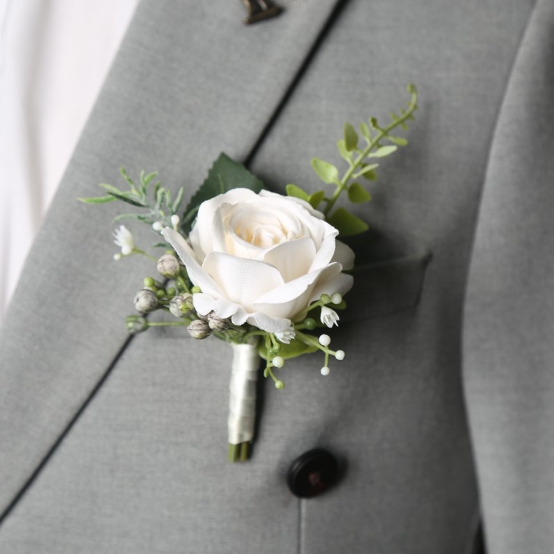 Men'S Formal Wear For A Wedding - Korsase Jas Pengantin Pria Bunga Pernikahan