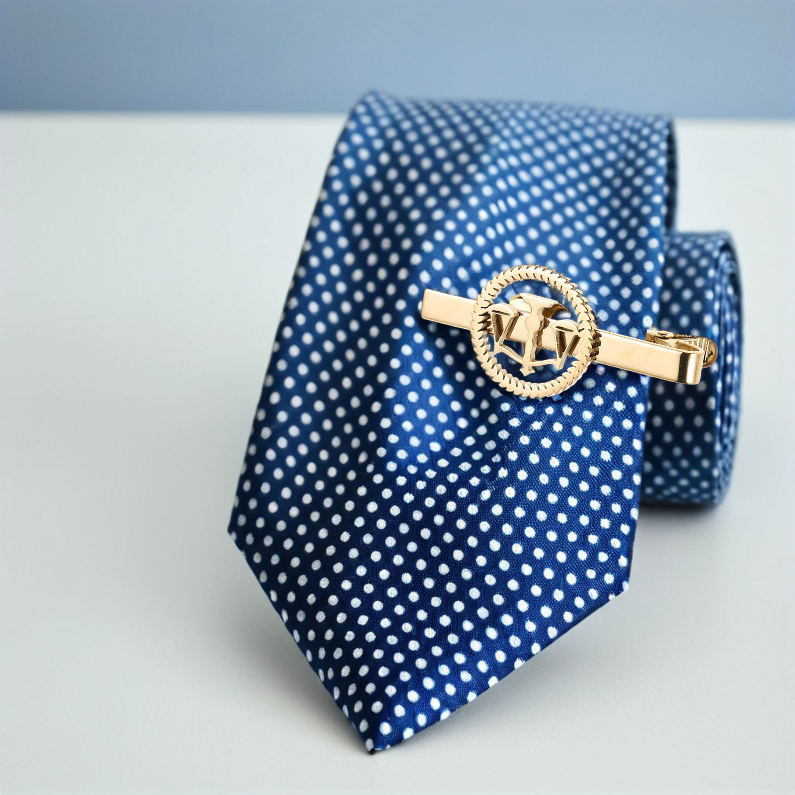 Scale - Men Formals & Ethnic Wear - Penjepit Dasi Libra Emas Baja Tahan