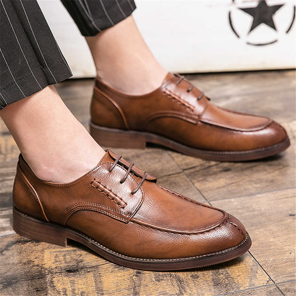 Men Formal Wear Summer - Sepatu Pria Ukuran Besar Anti-selip Elegan