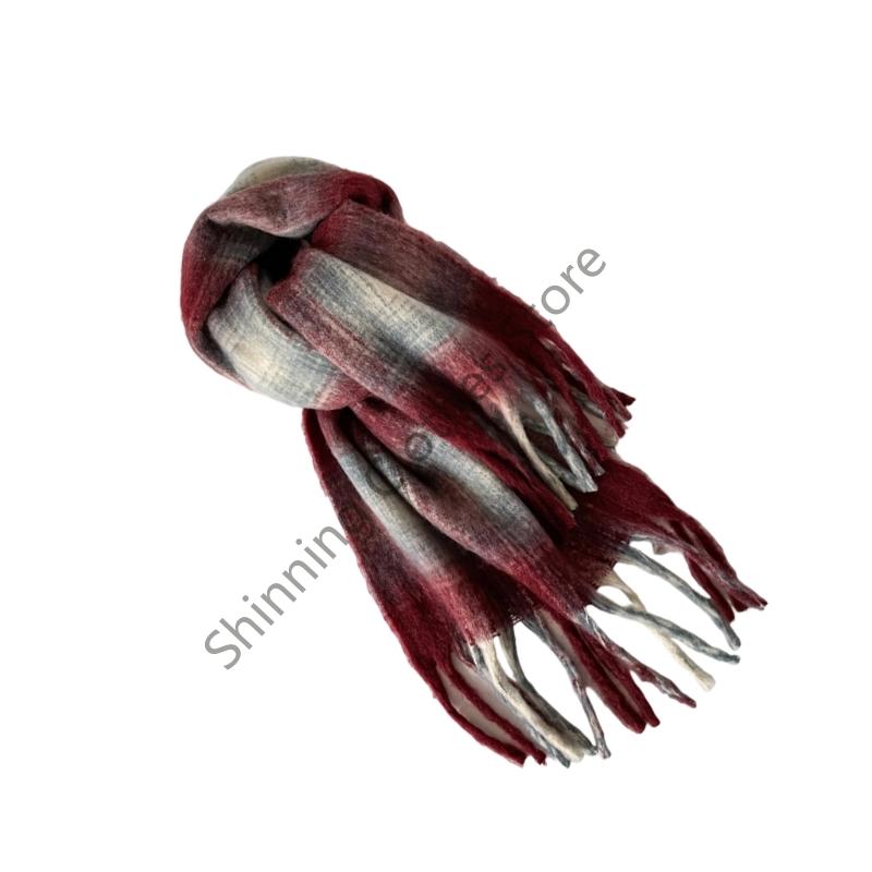 M68A Syal Modis Syal Leher Kot - Men Formal Wear With Scarf ulasan dan harga
