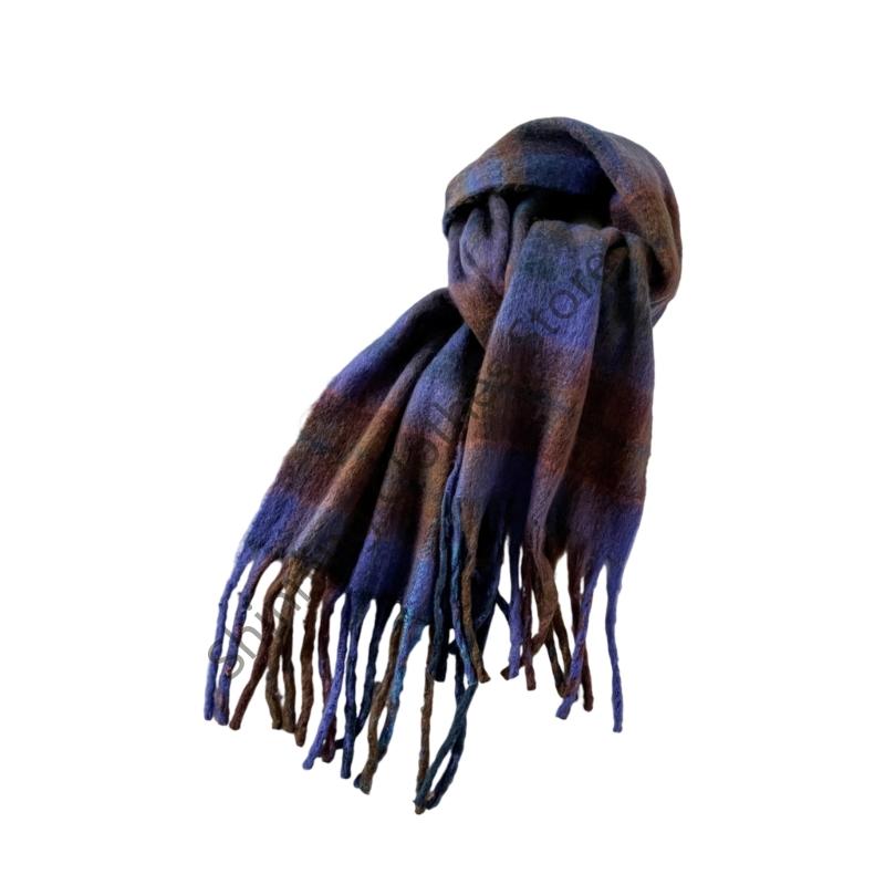 M68A Syal Modis Syal Leher Kot - Men Formal Wear With Scarf ulasan dan harga