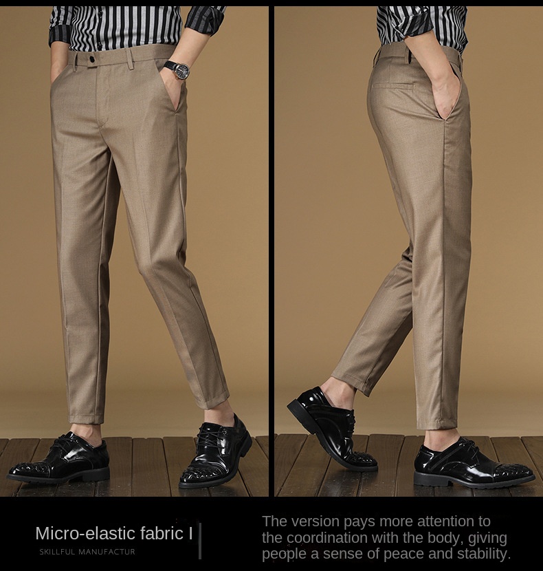 Celana Setelan Musim Panas Pri - Men Formal Wear Summer ulasan dan harga