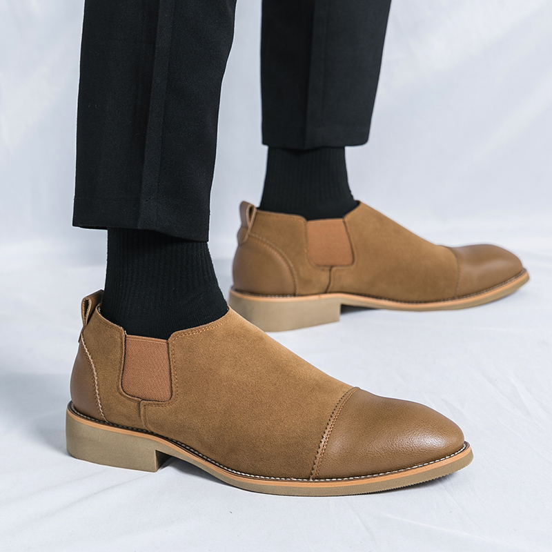 Sepatu Formal Retro Pria Hitam - Men'S Formal Wear For Office ulasan dan harga