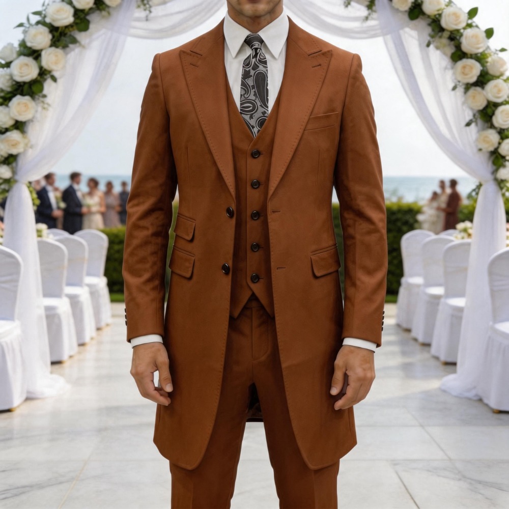 Setelan Pria Formal 3 Potong S - Men Formal Wear Summer ulasan dan harga