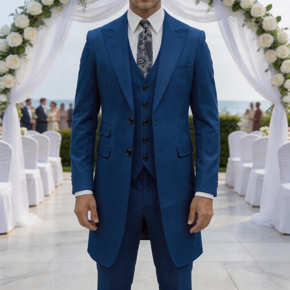 Setelan Pria Formal 3 Potong S - Men Formal Wear Summer ulasan dan harga