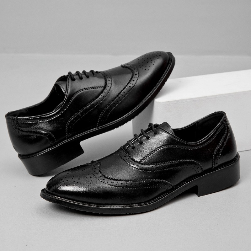 Sepatu Kulit Formal Gaya Klasi - Men Formal Wear Summer ulasan dan harga