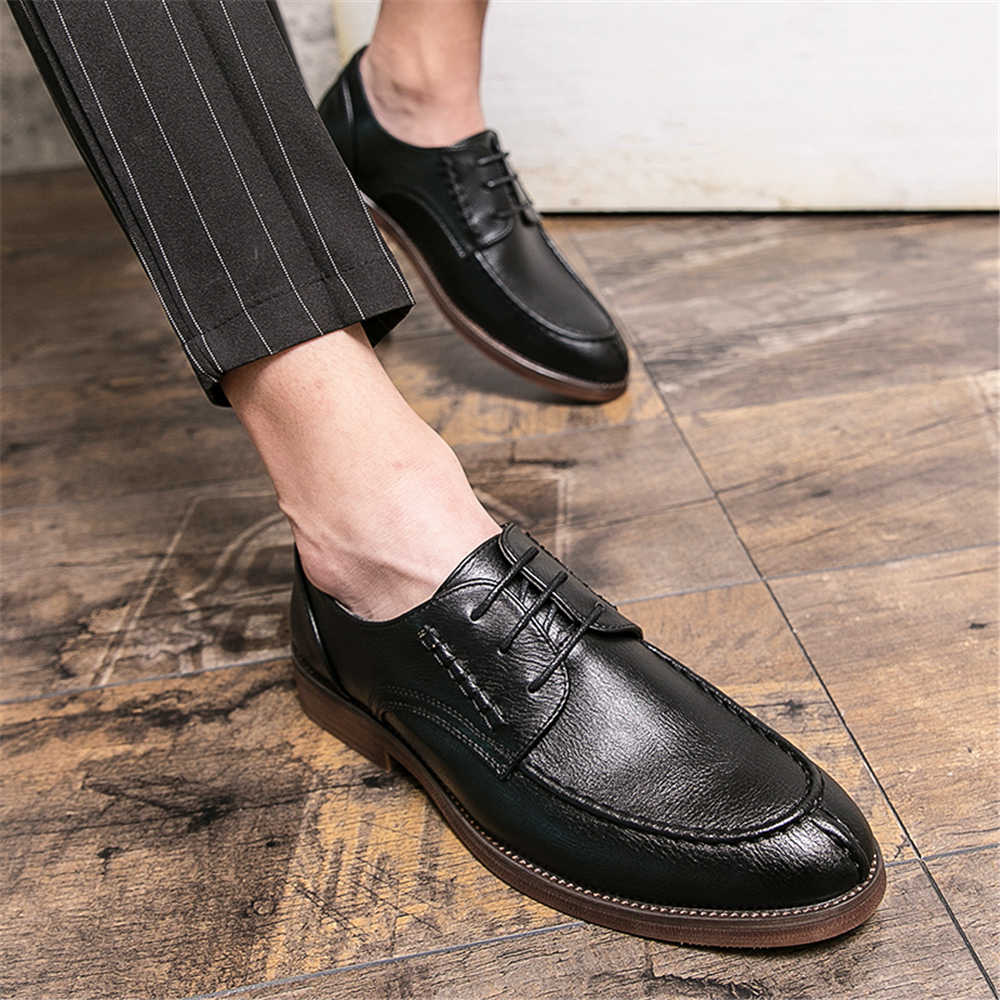 Sepatu Pria Ukuran Besar Anti- - Men Formal Wear Summer ulasan dan harga