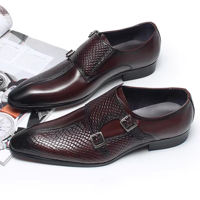 Sepatu Loafer Kulit Pria Model - Scale - Men Formals & Ethnic Wear ulasan dan harga