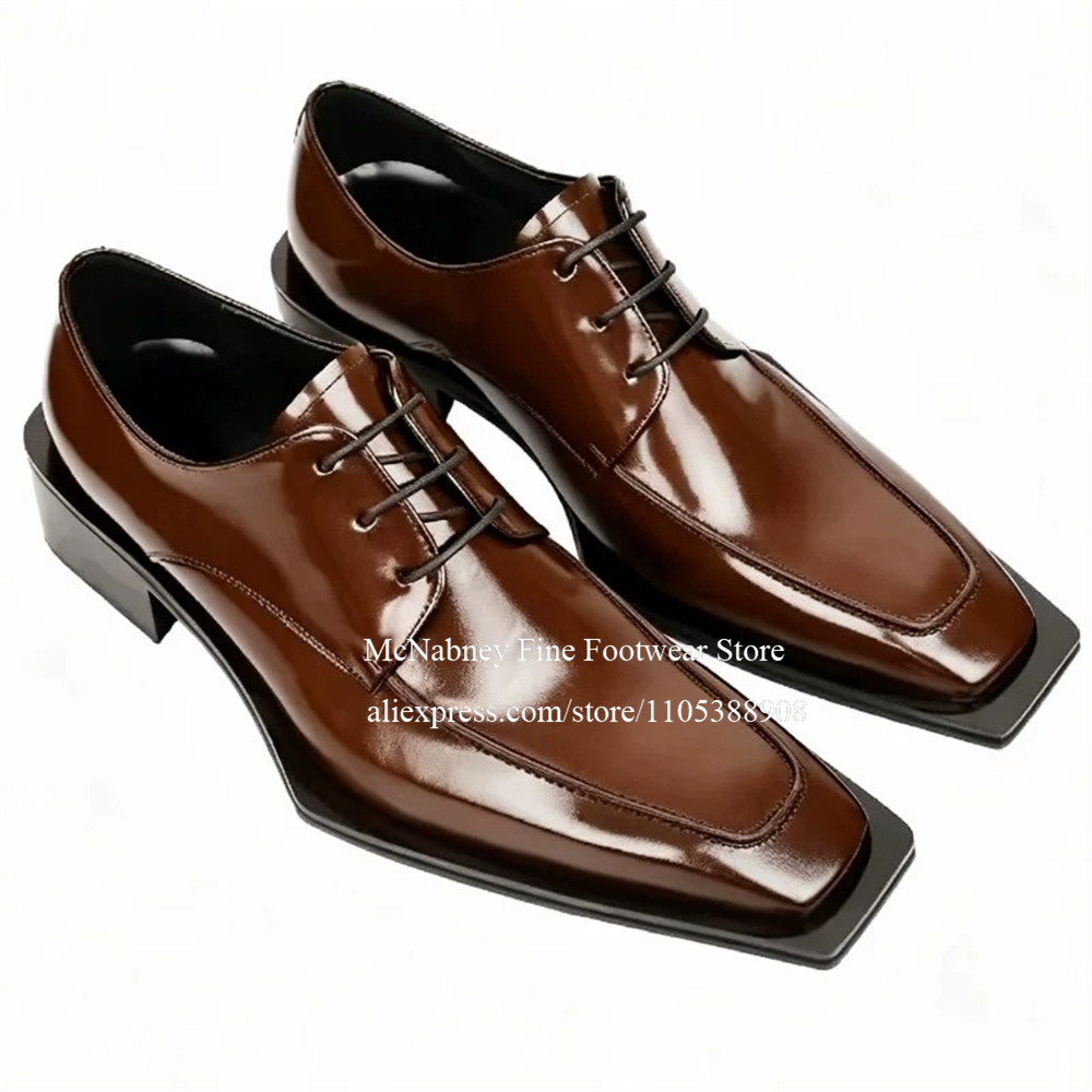 Sepatu Kulit Berpaku Kancing M - Men Formal Party Wear Dress ulasan dan harga
