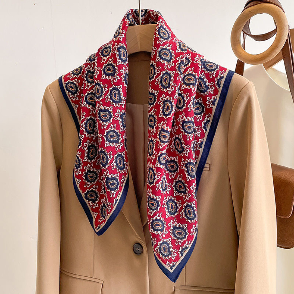 Syal Pria Premium Model Kotak  - Men Formal Wear With Scarf ulasan dan harga
