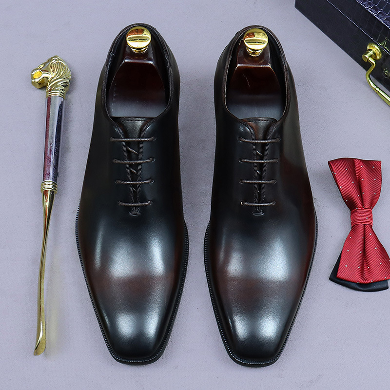 Sepatu Oxford Wholecut Pria Ku - Men'S Formal Wear For Office ulasan dan harga